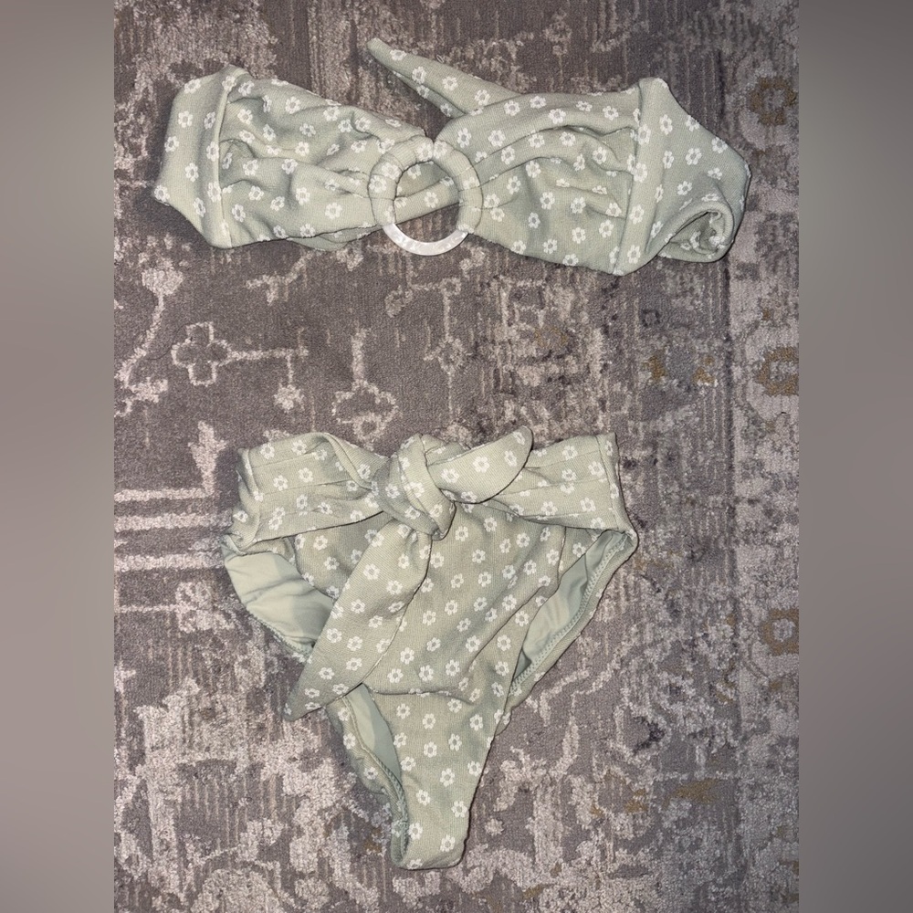 Montce Light Green Bikini Set